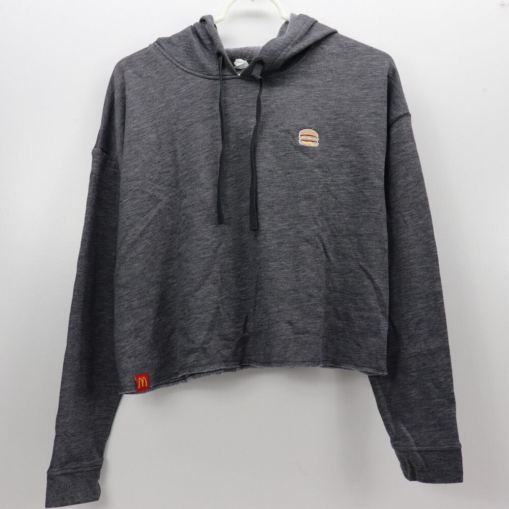 McDonalds Big Mac Long Sleeve Hoodie Womens Size M